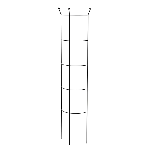 Panacea Steel Curved Plant Support Frame (L)147cm (Dia)37cm 1 Panacea Steel Curved Plant Support Frame (L)147cm (Dia)37cm