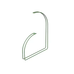 Panacea Steel Curved Plant Support Frame (L)47cm (Dia)35cm, Set Of 3