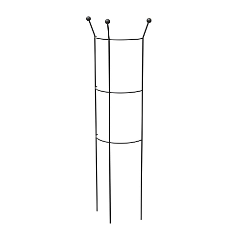 Panacea Steel Curved Plant Support Frame (L)84cm (Dia)27cm 1 Panacea Steel Curved Plant Support Frame (L)84cm (Dia)27cm