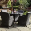 Paris 4 Seater Dining Imperial Set