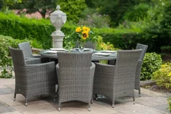 Paris 6 Seater Carver Dining Set