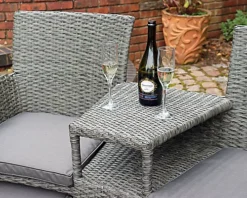 Paris Fixed Companion Set With Pull-out Footstools Incl. Weather Shield Cushions 6 Paris Fixed Companion Set With Pull-out Footstools Incl. Weather Shield Cushions -Outsunny Garden Zone paris fixed companion set with pull out footstools incl weather shield cushions5020125302037 03c MP