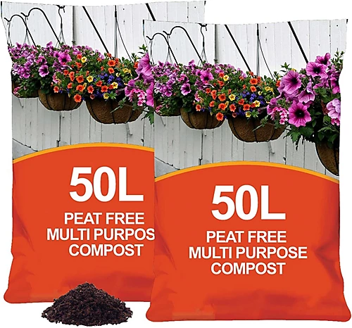 Peat Free Nutrient Rich All Purpose Compost - 100L 1 Peat Free Nutrient Rich All Purpose Compost - 100L