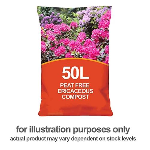 Peat Free Specially Formulated Ericaceous Horticulture Compost - 50L 2 Peat Free Specially Formulated Ericaceous Horticulture Compost - 50L - Image 2