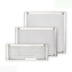 Pest Proofing Air Brick Cover By MouseMesh - Large Stainless Steel 255mm(W) X 255mm(H) -Outsunny Garden Zone pest proofing air brick cover by mousemesh large stainless steel 255mm w x 255mm h 5060271900114 03c MP