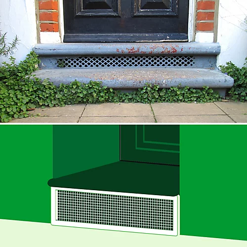 Pest Proofing Doorstep Vent Guard Cover Kit By MouseMesh - Cut To Size 1030mm(W) X 190mm(H) 3 Pest Proofing Doorstep Vent Guard Cover Kit By MouseMesh - Cut To Size 1030mm(W) X 190mm(H) - Image 3