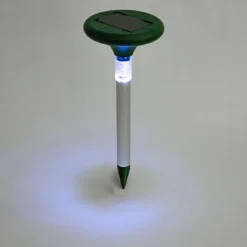 Pestbye Advanced Ultrasonic Solar Mole Deterrent & Repeller With LED Light 6 Pestbye Advanced Ultrasonic Solar Mole Deterrent & Repeller With LED Light -Outsunny Garden Zone pestbye advanced ultrasonic solar mole deterrent repeller with led light5060172835997 03c MP