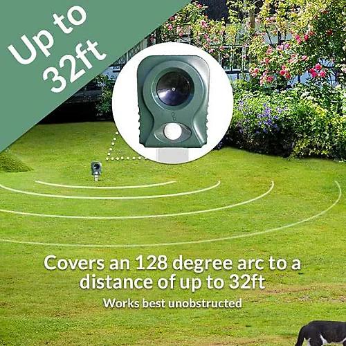 Pestbye Battery Operated Cat Repellent V2 Ultrasonic Cat Scarer With HyperResonance Frequency 4 Pestbye Battery Operated Cat Repellent V2 Ultrasonic Cat Scarer With HyperResonance Frequency - Image 4