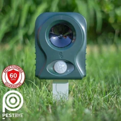 Pestbye Twinpack Battery Operated Cat Repellent V2 Ultrasonic Cat Scarer With HyperResonance Frequency -Outsunny Garden Zone pestbye twinpack battery operated cat repellent v2 ultrasonic cat scarer with hyperresonance frequency5055837253032 03c MP