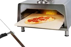 Pizza Oven Charcoal Grilling Machine With Stainless Steel Body And Handle For Superfast BBQ Cooking Outdoor Garden Street Party Su 7 Pizza Oven Charcoal Grilling Machine With Stainless Steel Body And Handle For Superfast BBQ Cooking Outdoor Garden Street Party Su -Outsunny Garden Zone pizza oven charcoal grilling machine with stainless steel body and handle for superfast bbq cooking outdoor garden street party su5056141059594 04c MP