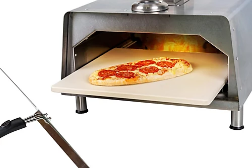 Pizza Oven Charcoal Grilling Machine With Stainless Steel Body And Handle For Superfast BBQ Cooking Outdoor Garden Street Party Su 4 Pizza Oven Charcoal Grilling Machine With Stainless Steel Body And Handle For Superfast BBQ Cooking Outdoor Garden Street Party Su - Image 4