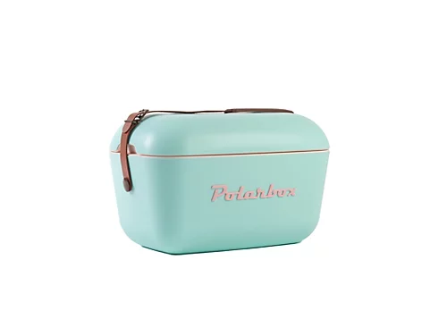 Polarbox Retro 12L Coolbox - Cyan Classic 1 Polarbox Retro 12L Coolbox - Cyan Classic