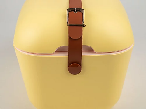 Polarbox Retro 12L Coolbox - Yellow Classic 2 Polarbox Retro 12L Coolbox - Yellow Classic - Image 2