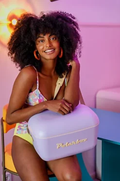 Polarbox Retro 20L Coolbox - Lilac Classic -Outsunny Garden Zone polarbox retro 20l coolbox lilac classic8436582992129 04c MP