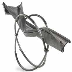 Premium Grey Orb Folding Sun Lounger -Outsunny Garden Zone premium grey orb folding sun lounger5061023960875 04c MP
