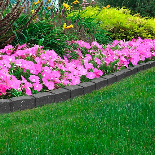 Primeur Rubber Roman Stone Edging Roll (H)8.8cm (L)1.2m 4 Primeur Rubber Roman Stone Edging Roll (H)8.8cm (L)1.2m - Image 4