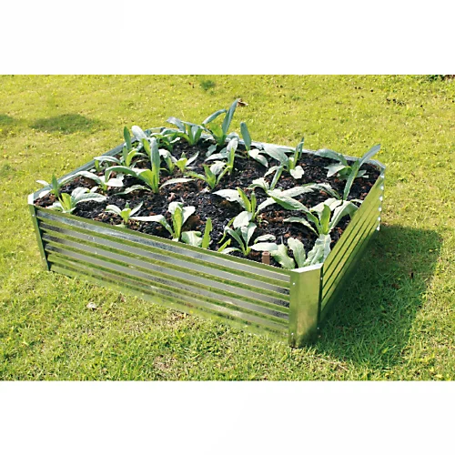 Primrose 324 Litres Galvanised Steel Raised Garden Bed 120cm X 90cm 3 Primrose 324 Litres Galvanised Steel Raised Garden Bed 120cm X 90cm - Image 3
