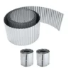 Primrose Galvanised Steel Lawn Edging Corrugated Metal 10m
