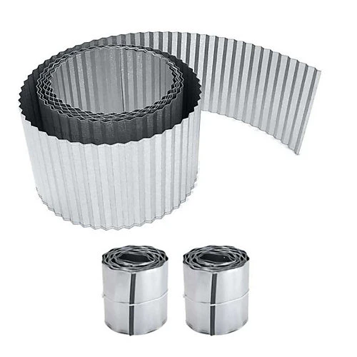 Primrose Galvanised Steel Lawn Edging Corrugated Metal 10m 1 Primrose Galvanised Steel Lawn Edging Corrugated Metal 10m
