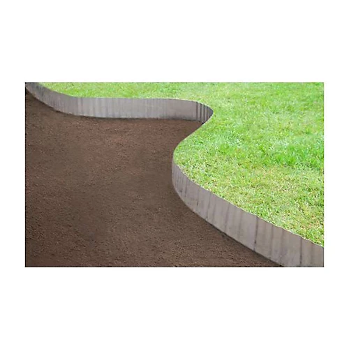 Primrose Galvanised Steel Lawn Edging Corrugated Metal 15m 2 Primrose Galvanised Steel Lawn Edging Corrugated Metal 15m - Image 2