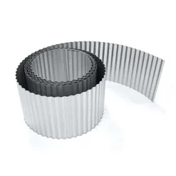 Primrose Galvanised Steel Lawn Edging Corrugated Metal 5m