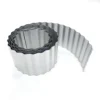 Primrose Galvanised Steel Lawn Edging Wavy Corrugated Metal 50m