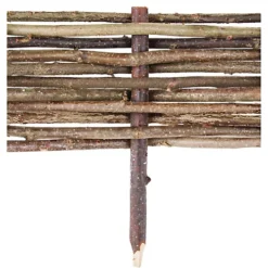 Primrose Woven Hazel Hurdle Garden Lawn Edging Perimeter Border Screening 15cm X 200cm -Outsunny Garden Zone primrose woven hazel hurdle garden lawn edging perimeter border screening 15cm x 200cm5055837214033 03c MP