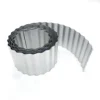 Primrose Zinc Galvanised Steel Lawn Edging Wavy Corrugated Metal 5m