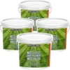 Pro-Kleen 4 In 1 Weed And Feed Lawn Treatment With Moss Killer - Greens Grass, Kills Weeds & Moss & Fertilises Grass 10kg