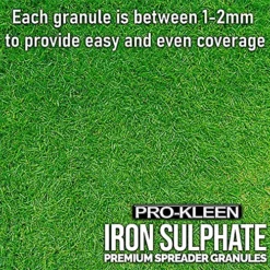 Pro-Kleen Iron Sulphate Spreader Granules, Covers Up To 100m2, For Grass Green Up, Ferrous Sulphate Dry Powder -Outsunny Garden Zone pro kleen iron sulphate spreader granules covers up to 100m2 for grass green up ferrous sulphate dry powder5056411323424 04c MP
