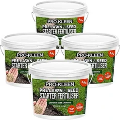 Pro-Kleen Pre Lawn & Seed Starter Fertiliser - Phosphorus Rich Formula With Nitrogen, Potassium & Magnesium Oxide 10kg