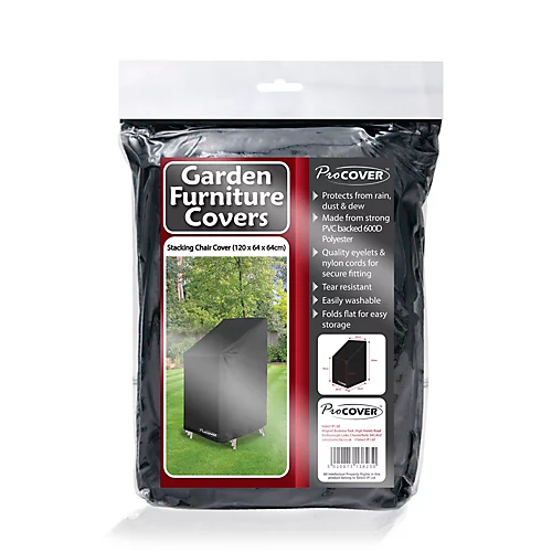 ProCover Heavy-Duty Stacking Chair Cover (H)120cm X (W)64cm 2 ProCover Heavy-Duty Stacking Chair Cover (H)120cm X (W)64cm - Image 2