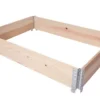 Raised Bed Garden Planter Kit, Weather Resistant, Border Planter 116 X 80cms Built