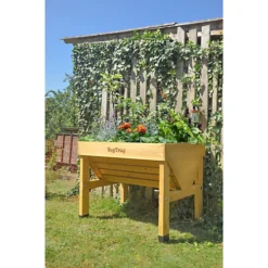 Raised Garden Bed Wooden Planter -Small Classic VegTrug Natural 6 Raised Garden Bed Wooden Planter -Small Classic VegTrug Natural -Outsunny Garden Zone raised garden bed wooden planter small classic vegtrug natural5061108312926 03c MP