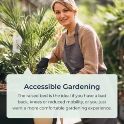 Raised Rectangular Wooden Garden Flowers Vegetables Planter -Outsunny Garden Zone raised rectangular wooden garden flowers vegetables planter5060575073903 04c MP