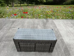 RATTAN WICKER GARDEN OUTDOOR 3 THREE SEATER SOFA CONSERVATORY FURNITURE PATIO COFFEE TABLE STOOLS STORAGE DINING SET GREY -Outsunny Garden Zone rattan wicker garden outdoor 3 three seater sofa conservatory furniture patio coffee table stools storage dining set grey5060747360459 04c MP