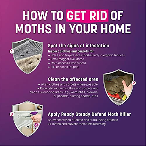 Ready Steady Defend Moth Killer Spray 1 Litre 3 Ready Steady Defend Moth Killer Spray 1 Litre - Image 3