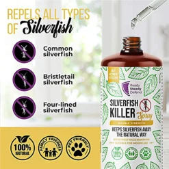 Ready Steady Defend Natural Silverfish Killer Spray 200ml -Outsunny Garden Zone ready steady defend natural silverfish killer spray 200ml5065003775473 04c MP