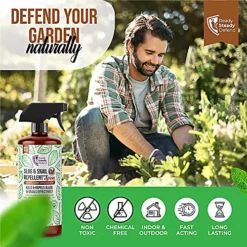 Ready Steady Defend Natural Slug & Snail Repellent Spray 200ml 6 Ready Steady Defend Natural Slug & Snail Repellent Spray 200ml -Outsunny Garden Zone ready steady defend natural slug snail repellent spray 200ml5065003775787 03c MP