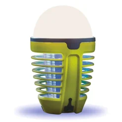 Rechargeable Mosquito Killer & Light - 13cm Freestanding Or Hanging Indoor Outdoor Insect Bug Fly Zapper