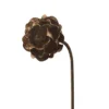 Rose - Metal Flower Garden Stakes