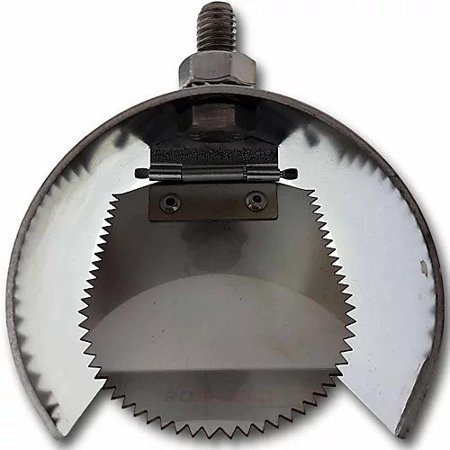 Roshield Stainless Rat Flap Drain Guard 110mm 3 Roshield Stainless Rat Flap Drain Guard 110mm - Image 3