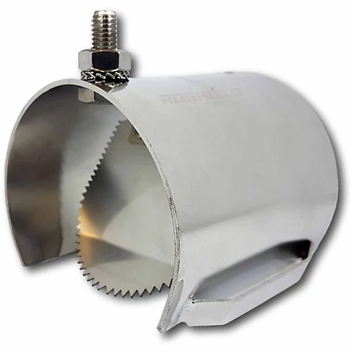 Roshield Stainless Rat Flap Drain Guard 110mm 4 Roshield Stainless Rat Flap Drain Guard 110mm - Image 4