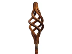 Rusty Metal Spiral Garden Stake