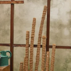 Salike 140cm Coir GrowPole For Plant Support -Outsunny Garden Zone salike 140cm coir growpole for plant support5060861941626 03c MP