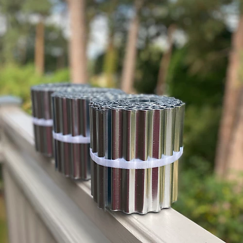 Set Of 3 Galvanised Steel Lawn Edging Rolls (16.5cm X 5m) 1 Set Of 3 Galvanised Steel Lawn Edging Rolls (16.5cm X 5m)