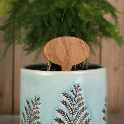 Set Of 3 Garden Wooden Plant Markers -Outsunny Garden Zone set of 3 garden wooden plant markers5060964607894 03c MP