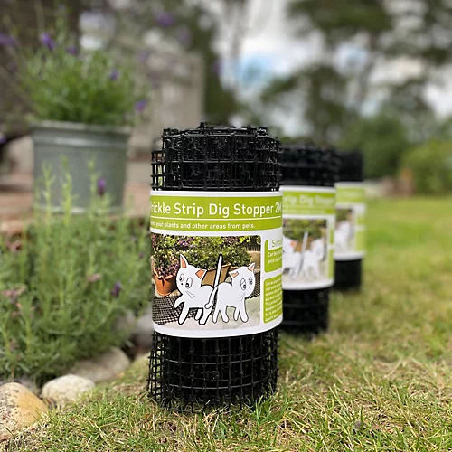 Set Of 3 X Plant Prickle Strip Dig Stopper Anti Dog And Cat Protection (2m X 30cm) 1 Set Of 3 X Plant Prickle Strip Dig Stopper Anti Dog And Cat Protection (2m X 30cm)
