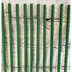 Set Of 40 Plastic Coated Metal Plant Support Sticks (120cm) -Outsunny Garden Zone set of 40 plastic coated metal plant support sticks 120cm 5060266599637 04c MP