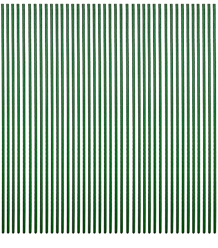 Set Of 40 Plastic Coated Metal Plant Support Sticks (80cm) 2 Set Of 40 Plastic Coated Metal Plant Support Sticks (80cm) - Image 2